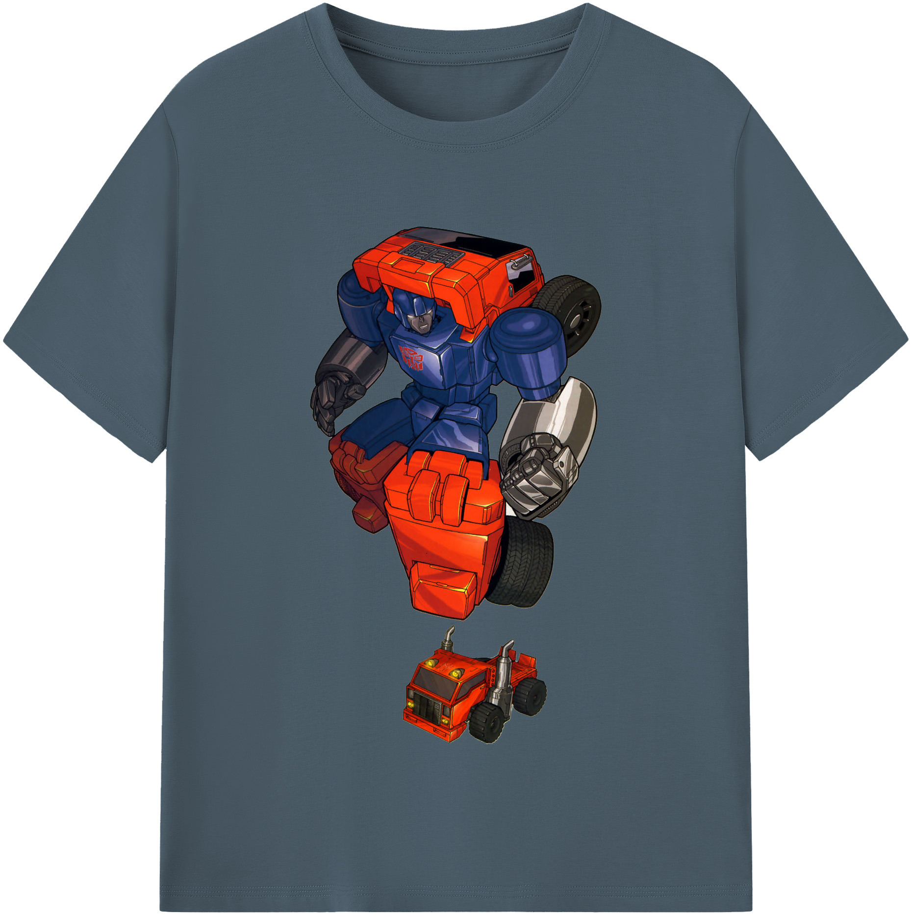 （画像用）  綿100％半袖Tシャツ（フロントプリント）